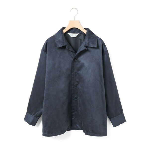 【マーコート/MARcourt】 MidiUmi フェイクスエードシャツ