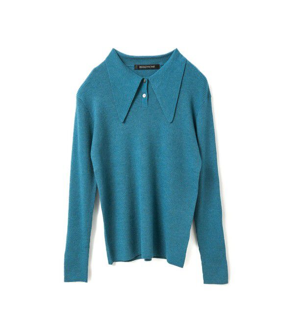 セットアイテム】シャツレイヤードケーブル短丈ニット（Mila Owen