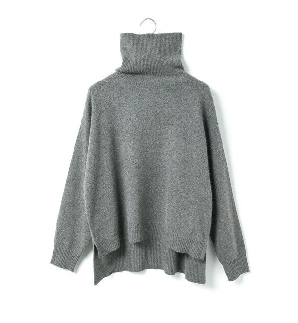 【マーコート/MARcourt】 MidiUmi ラクーンニットハイネックプルオーバー