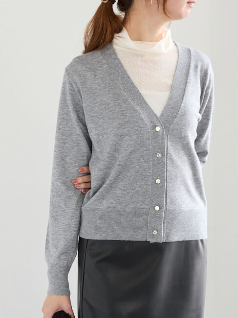 【テチチ/Te chichi】 Vネックカーディガン