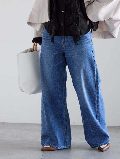 【テチチ/Te chichi】 【EDWIN別注】ワイドデニムパンツ《2025spring catalog item》