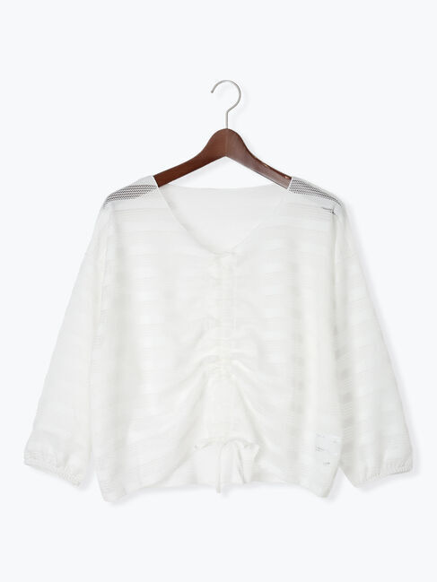 人気メンズファッション|【テチチ/Te chichi】 メッシュボーダーシャーリングトップス