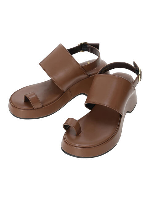 【テチチ/Te chichi】 厚底ヒールストラップサンダル《2025summer catalog item》