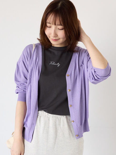 人気ファッションメンズ|【テチチ/Te chichi】 【抗菌防臭】金釦Vネックカーディガン