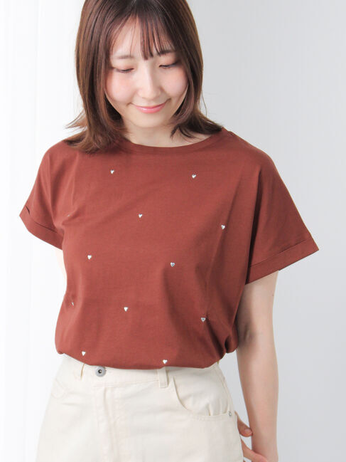 メンズファッションの一押し|【テチチ/Te chichi】 ハートモチーフホットフィットTシャツ
