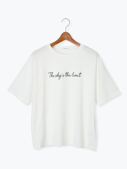 人気ファッションメンズ|【テチチ/Te chichi】 【接触冷感】筆記体ロゴBIGTシャツ