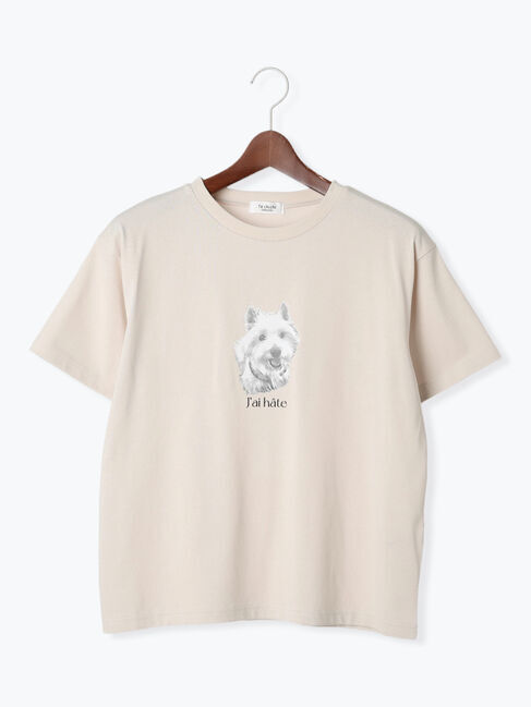 ファッションメンズのイチオシ|【テチチ/Te chichi】 【接触冷感】犬モチーフプリントTシャツ