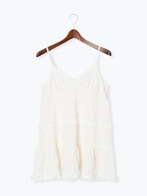 【テチチ/Te chichi】 フクレジャガードキャミチュニック