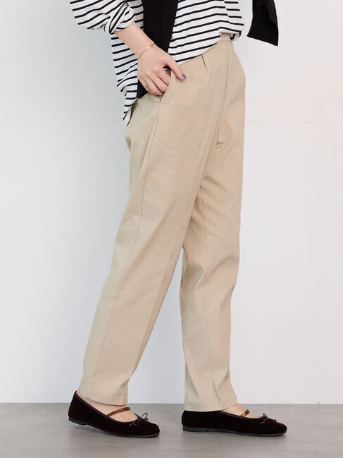 【テチチ/Te chichi】 ストレッチテーパードパンツ