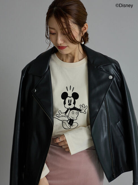 メンズファッションオススメ|【テチチ/Te chichi】 【Disney】ミッキー/フロッキープリントロンT