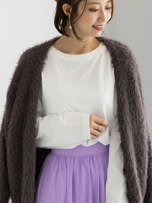 モテ系ファッションメンズ|【テチチ/Te chichi】 【泉 里香さん着用・Oggi.jp10/23掲載】シルケットロングスリーブTシャツ