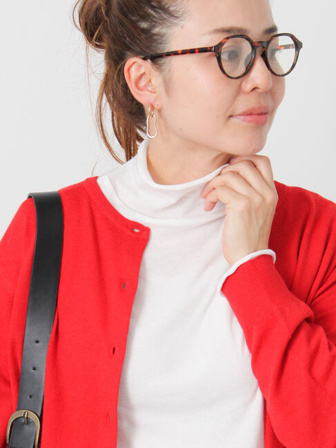 ファッションメンズお薦め|【テチチ/Te chichi】 シフォン天竺ハイネックトップス