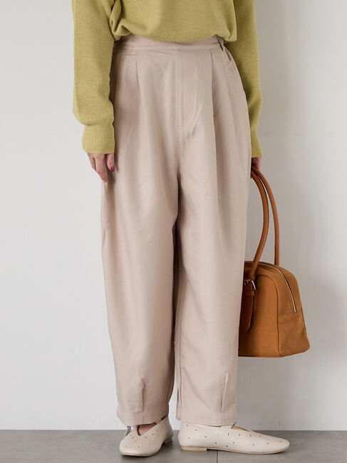 人気ファッションメンズ|【テチチ/Te chichi】 タックカーブパンツ