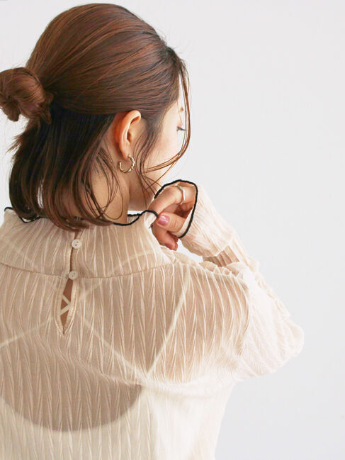 人気ファッションメンズ|【テチチ/Te chichi】 ランダムプリーツシアーインナー