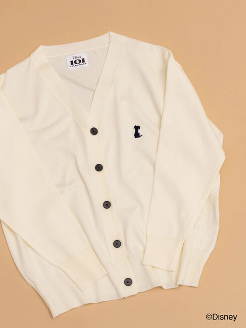 【テチチ/Te chichi】 【Disney】101/刺繍Vネックカーディガン