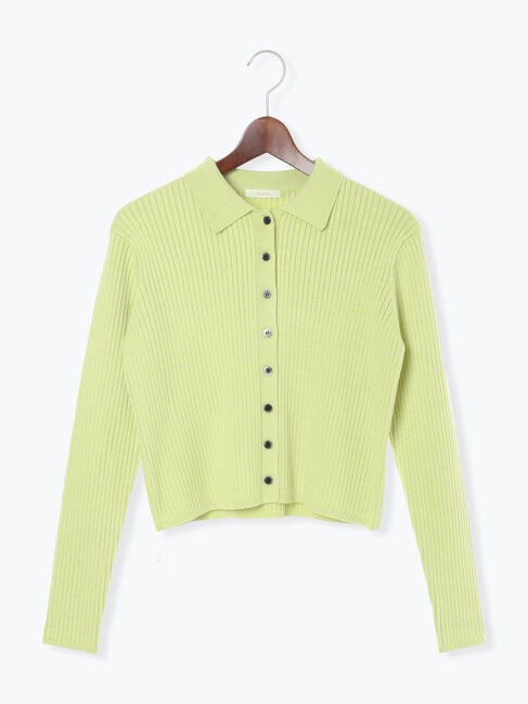 モテ系メンズファッション|【テチチ/Te chichi】 ポロカラークロップトカーディガン