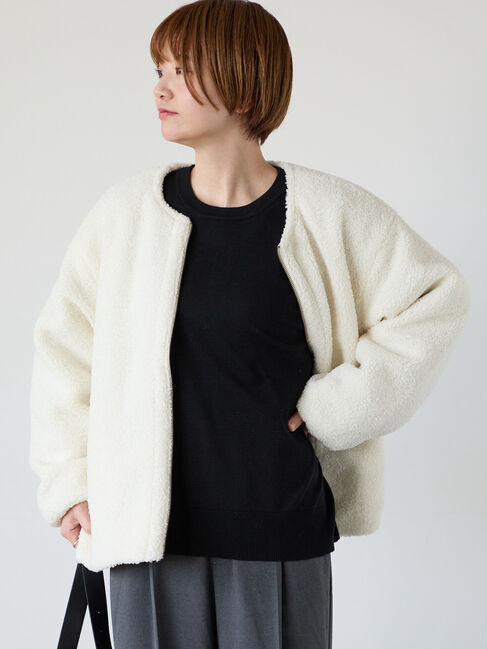 ファッションメンズなら|【テチチ/Te chichi】 リバーシブルボアブルゾン