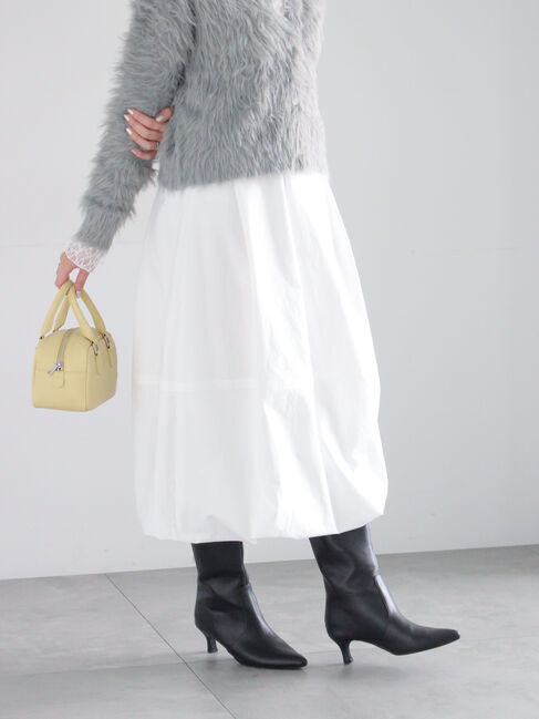 【テチチ/Te chichi】 ピーチタフタバルーンスカート