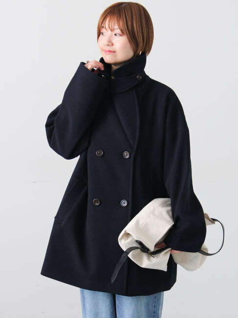 モテ系ファッションメンズ|【テチチ/Te chichi】 ウールライクミドルPコート