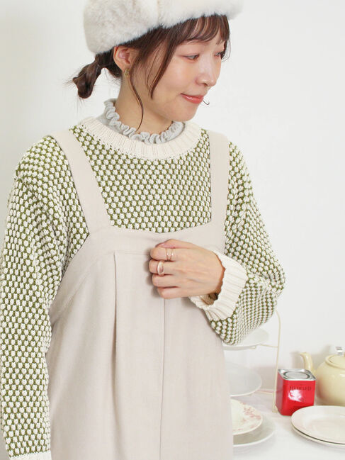 メンズファッションの一押し|【サマンサモスモス/Samansa Mos2】 ラーベン編み前後2WAYニット