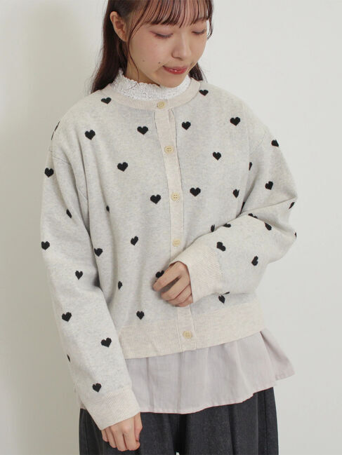 モテ系メンズファッション|【サマンサモスモス/Samansa Mos2】 裏地付ジャカードニットカーディガン