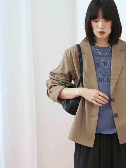 【サマンサモスモス/Samansa Mos2】 テーラードシャツジャケット