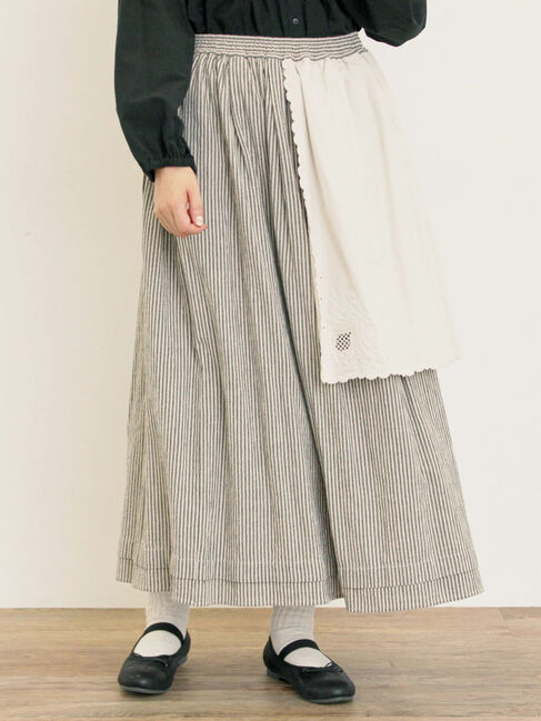 【サマンサモスモス/Samansa Mos2】 刺繍クロス付きスカート