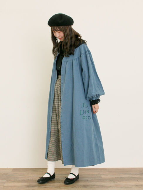 S/Mサイズ】ドルマンスリーブギャザーワンピース（Samansa Mos2