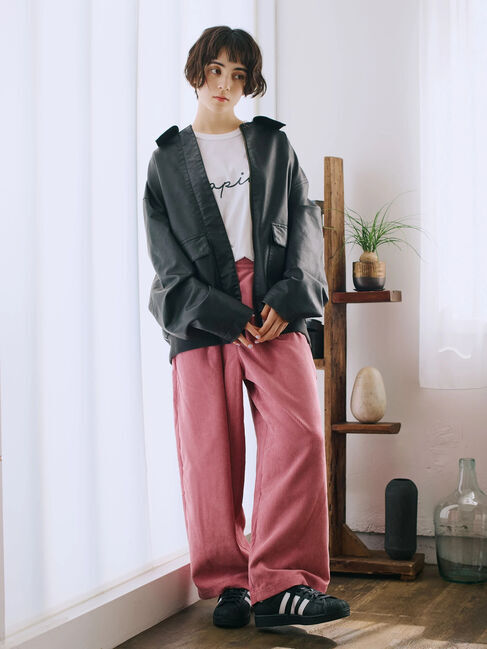 【サマンサモスモス/Samansa Mos2】 コーデュロイストレートパンツ