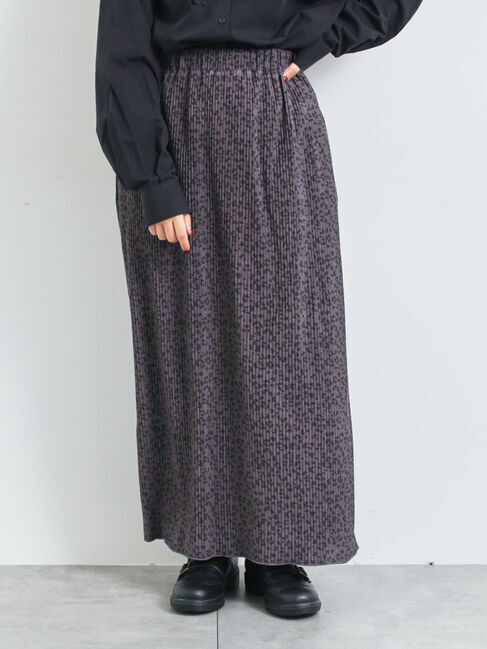 【サマンサモスモス/Samansa Mos2】 アソート楊柳プリーツスカート