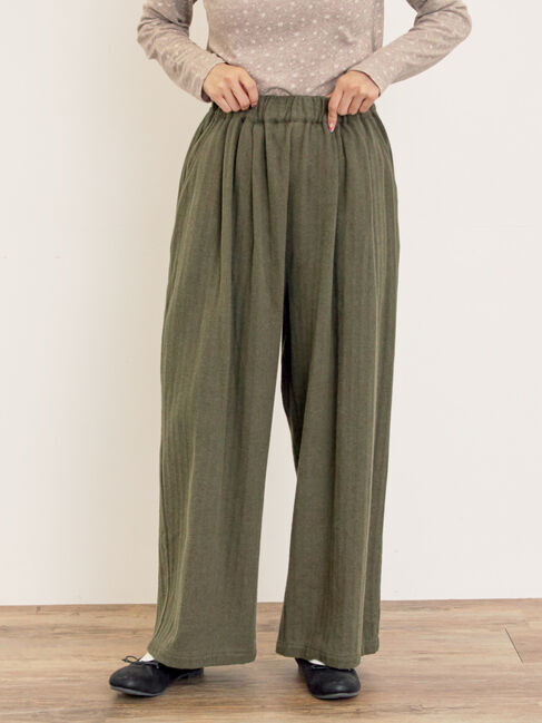 メンズファッションなら|【サマンサモスモス/Samansa Mos2】 【M/Lサイズ】ツータックゆるストレートパンツ