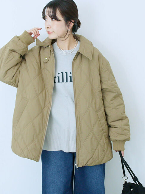 人気ファッションメンズ|【サマンサモスモス/Samansa Mos2】 バルーンキルトジャケット