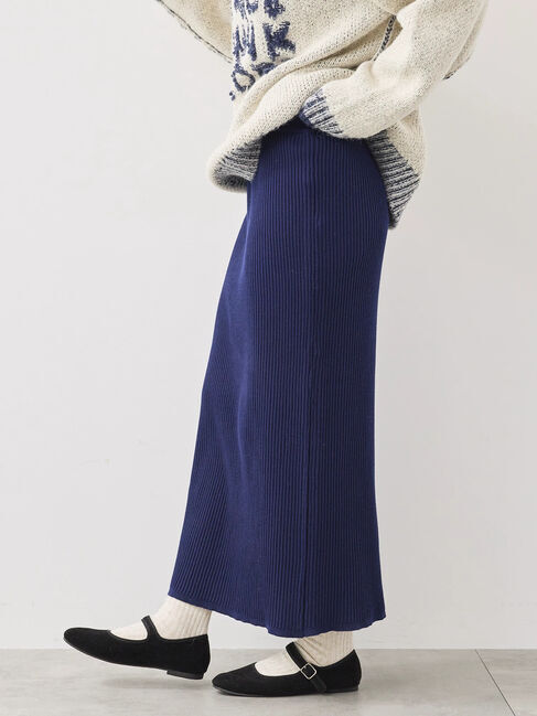 【サマンサモスモス/Samansa Mos2】 リブニットスカート