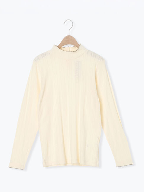 人気ファッションメンズ|【サマンサモスモス/Samansa Mos2】 パターンメッシュタートルインナー