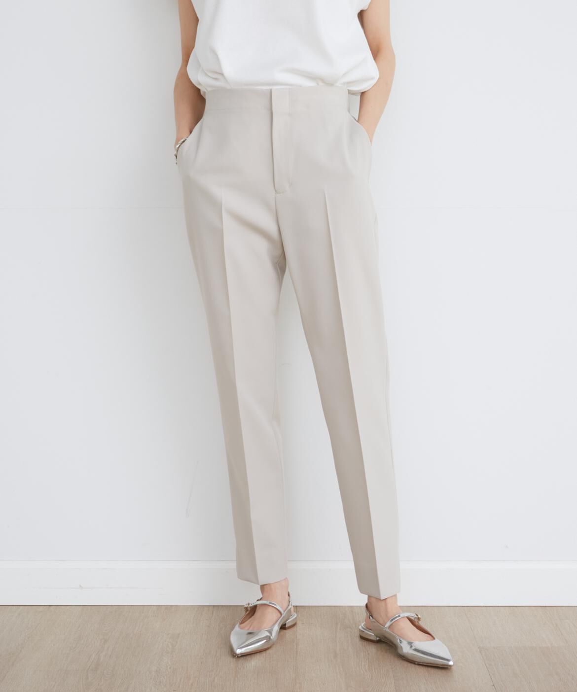 【スーペリアクローゼット/SUPERIOR CLOSET】 《大きいサイズ》Louise美脚テーパードパンツ