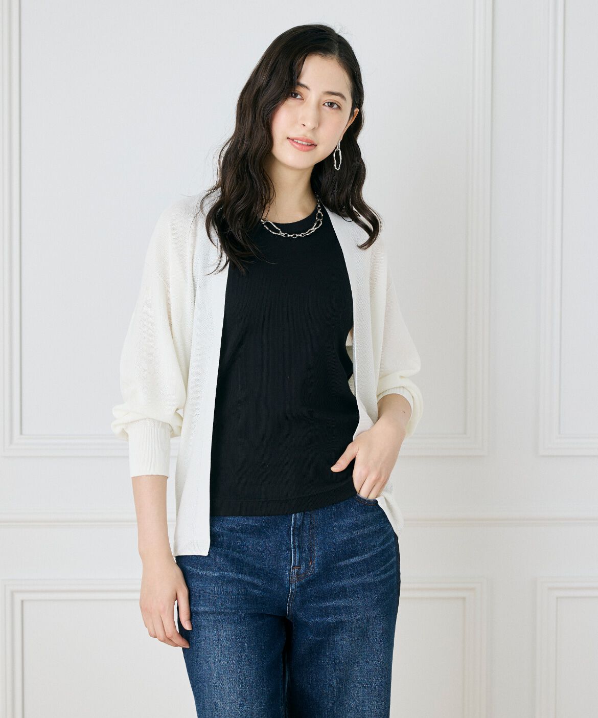 人気メンズファッション|【スーペリアクローゼット/SUPERIOR CLOSET】 《大きいサイズ》鹿の子編み着流しホールガーメントカーディガン《Cuoo》