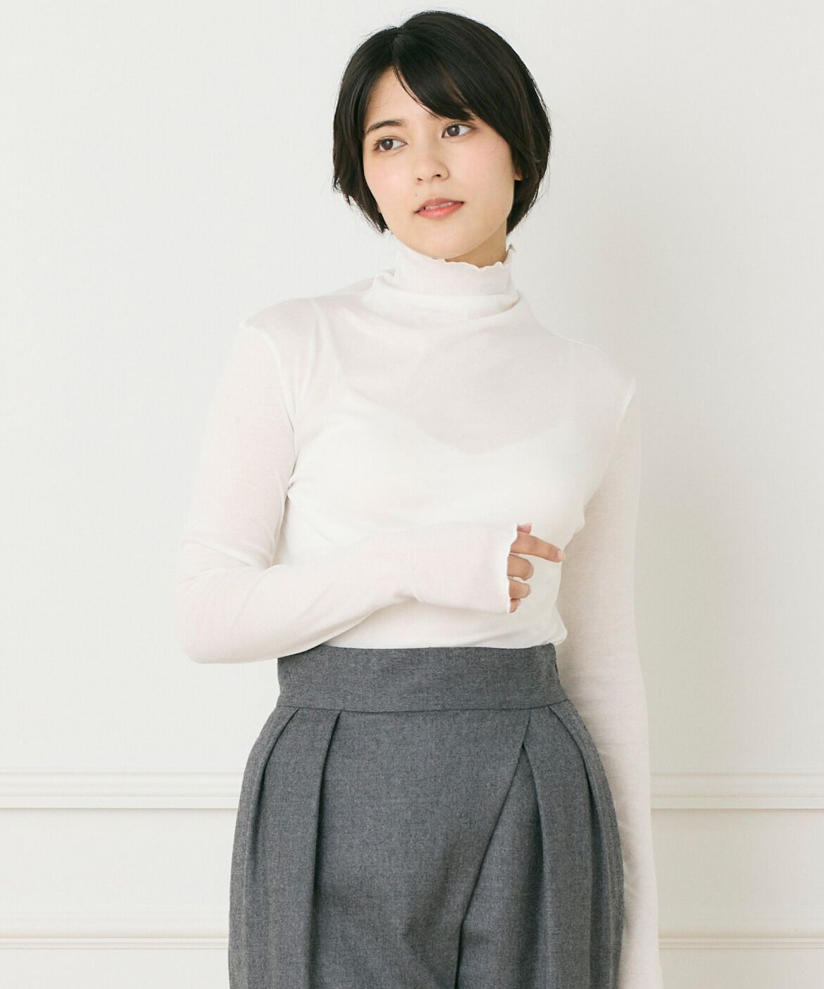 メンズファッションオススメ|【スーペリアクローゼット/SUPERIOR CLOSET】 ハイネックロングスリーブトップス