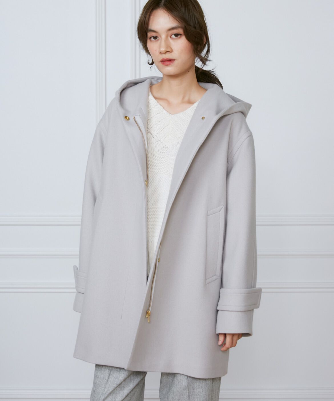 メンズファッションオススメ|【スーペリアクローゼット/SUPERIOR CLOSET】 《大きいサイズ》メルトンフードコート