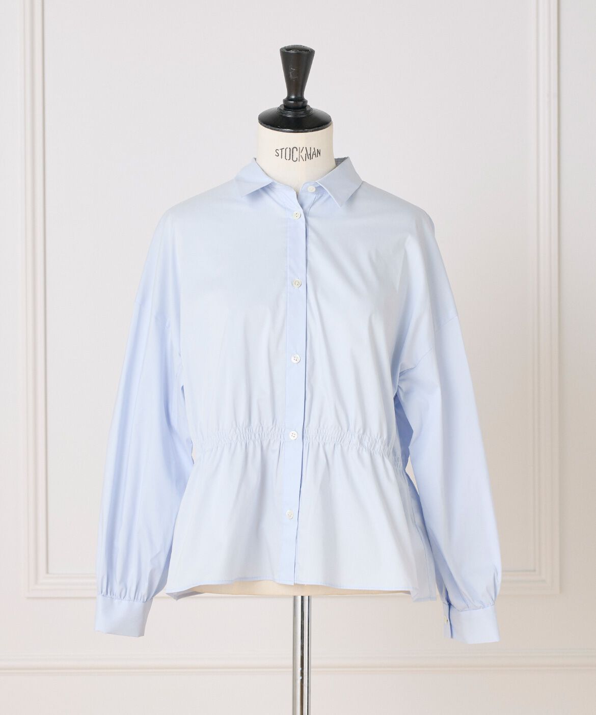 【スーペリアクローゼット/SUPERIOR CLOSET】 《大きいサイズ》ウエストシャーリングブラウス