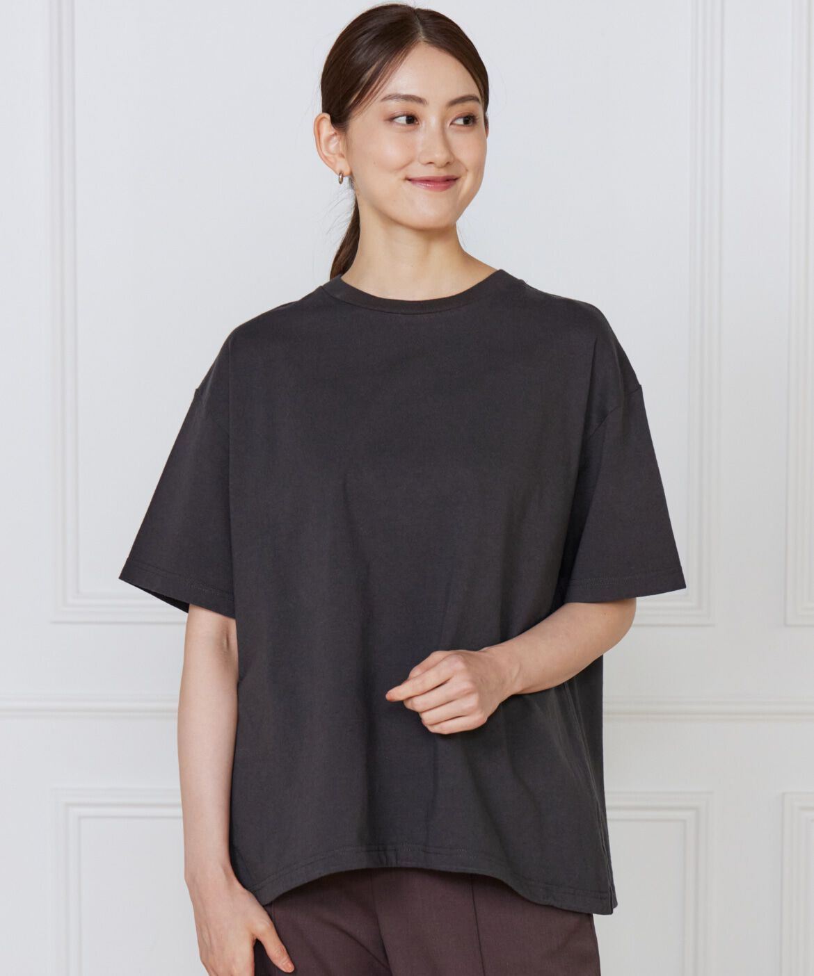 メンズファッションオススメ|【スーペリアクローゼット/SUPERIOR CLOSET】 ドロストヘムTシャツ