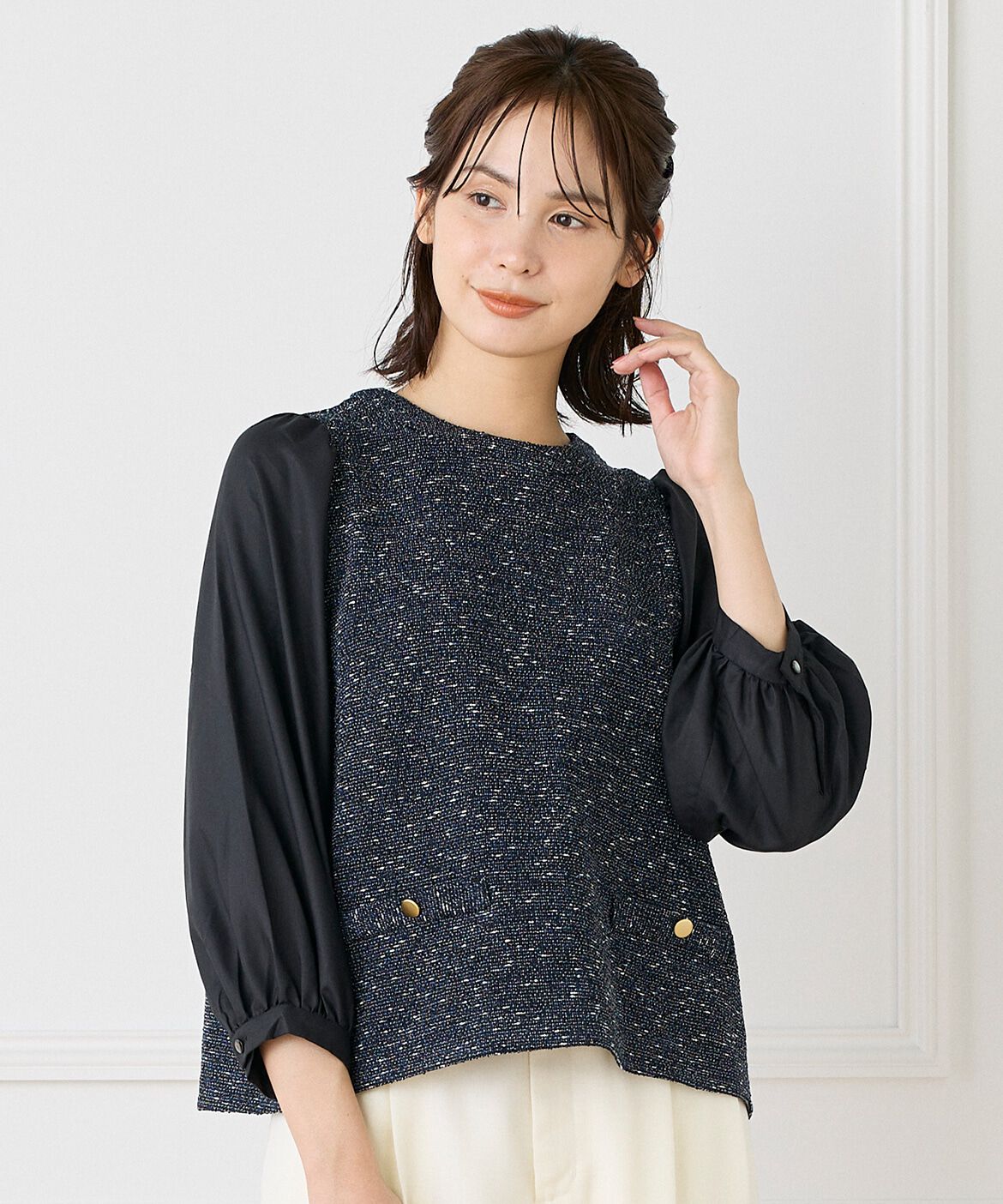 メンズファッションの一押し|【スーペリアクローゼット/SUPERIOR CLOSET】 ドッキングプルオーバー