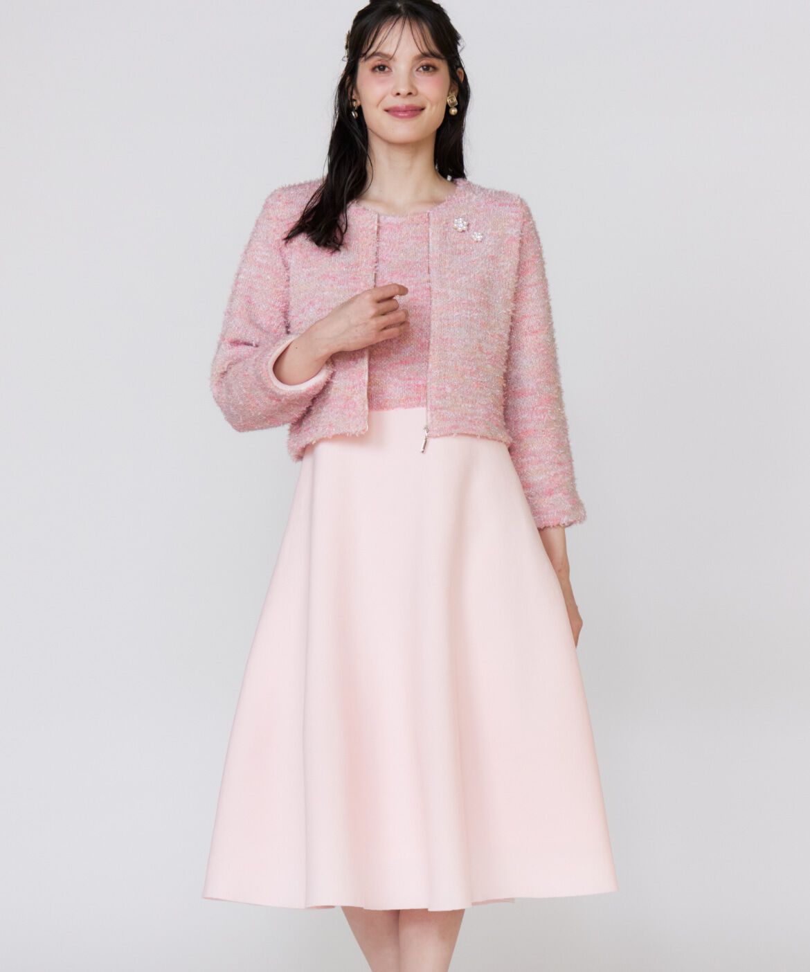 【スーペリアクローゼット/SUPERIOR CLOSET】 《フランドル45周年限定コレクション》シャギーラメドッキング 