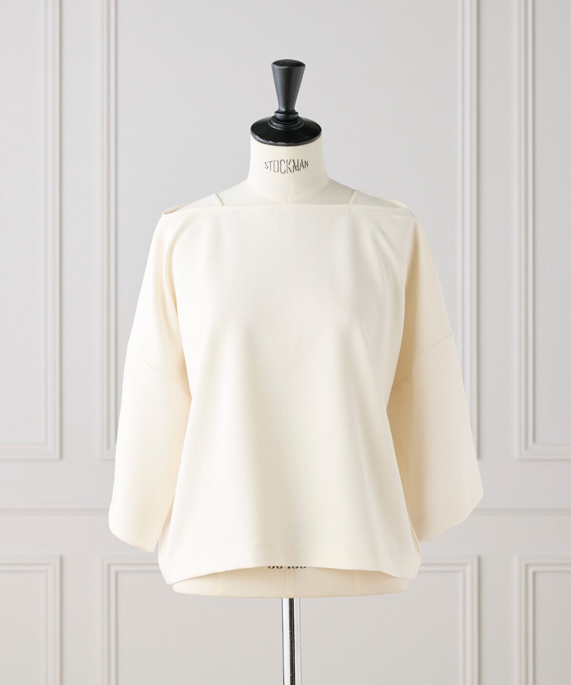 【スーペリアクローゼット/SUPERIOR CLOSET】 ジョーゼットジャージーボトルネックプルオーバー