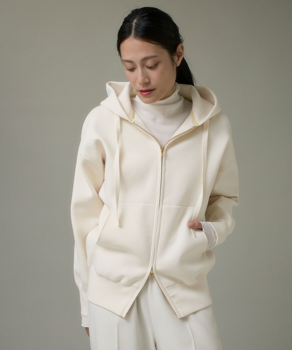 【スーペリアクローゼット/SUPERIOR CLOSET】 ジップアップフーディ