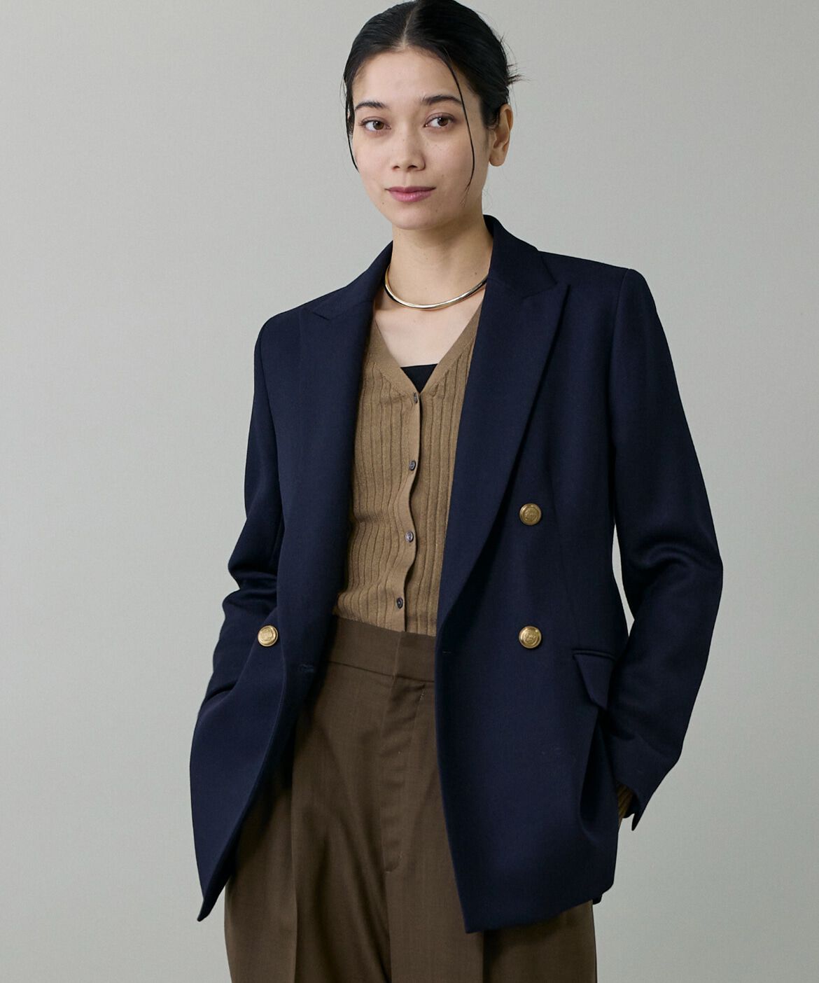 【スーペリアクローゼット/SUPERIOR CLOSET】 定番ダブルブレストジャケット