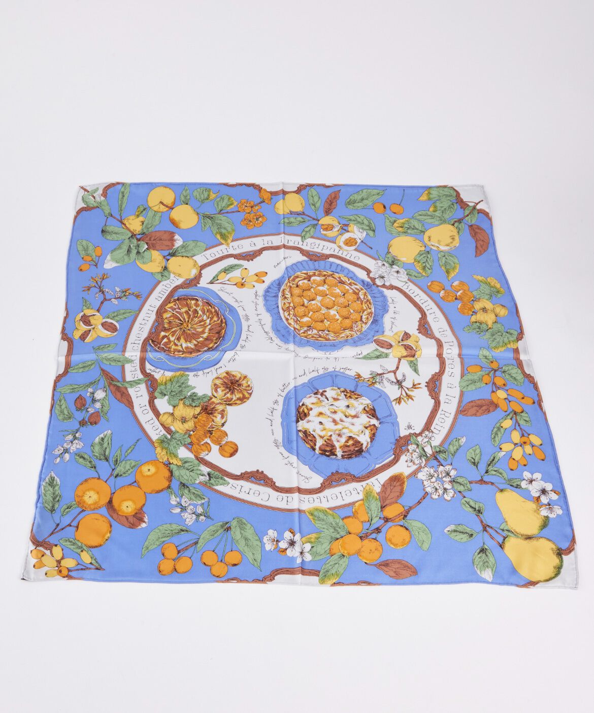 【スーペリアクローゼット/SUPERIOR CLOSET】 シルクスカーフ アンティークレシピ《manipuri》