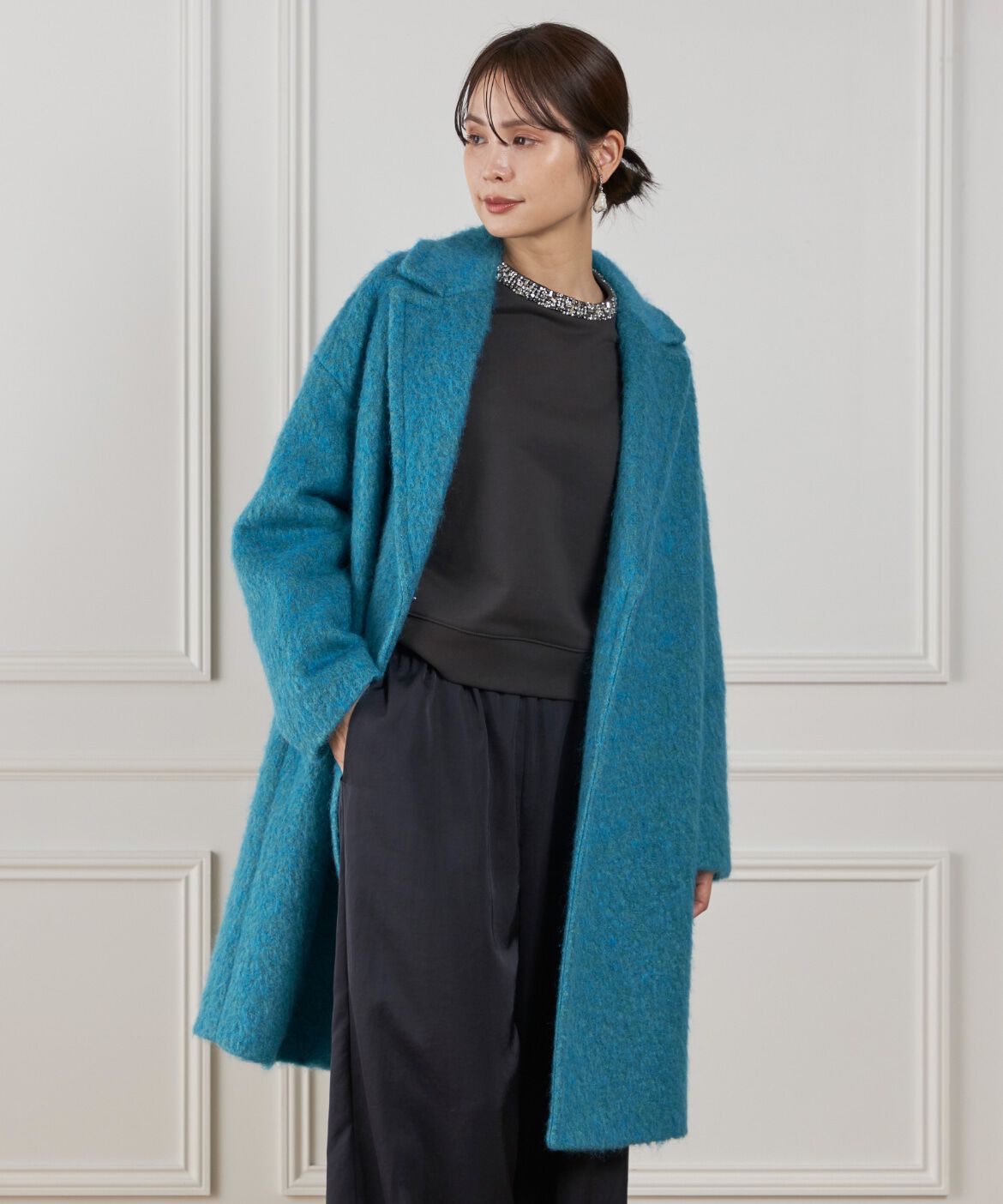 【スーペリアクローゼット/SUPERIOR CLOSET】 シャギーチェスターコート