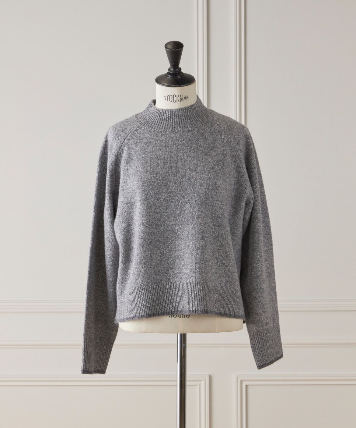 【スーペリアクローゼット/SUPERIOR CLOSET】 《大きいサイズ》ミックスカラーハイネックプルオーバー