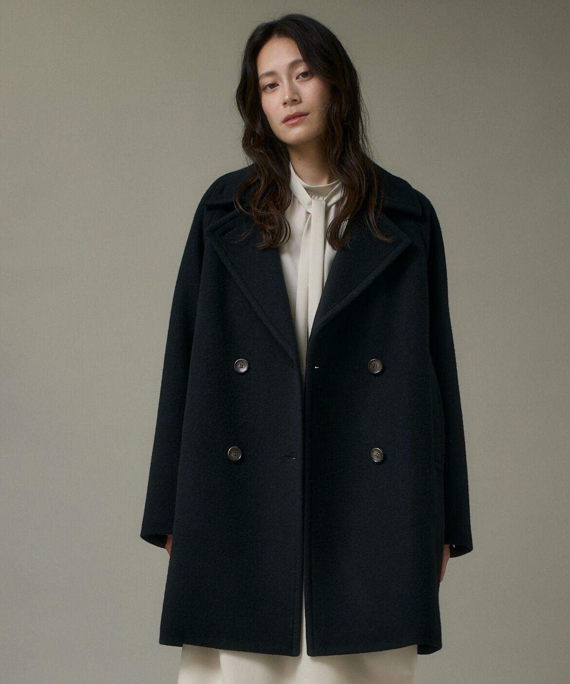 【スーペリアクローゼット/SUPERIOR CLOSET】 スペリオルメルトンPコート