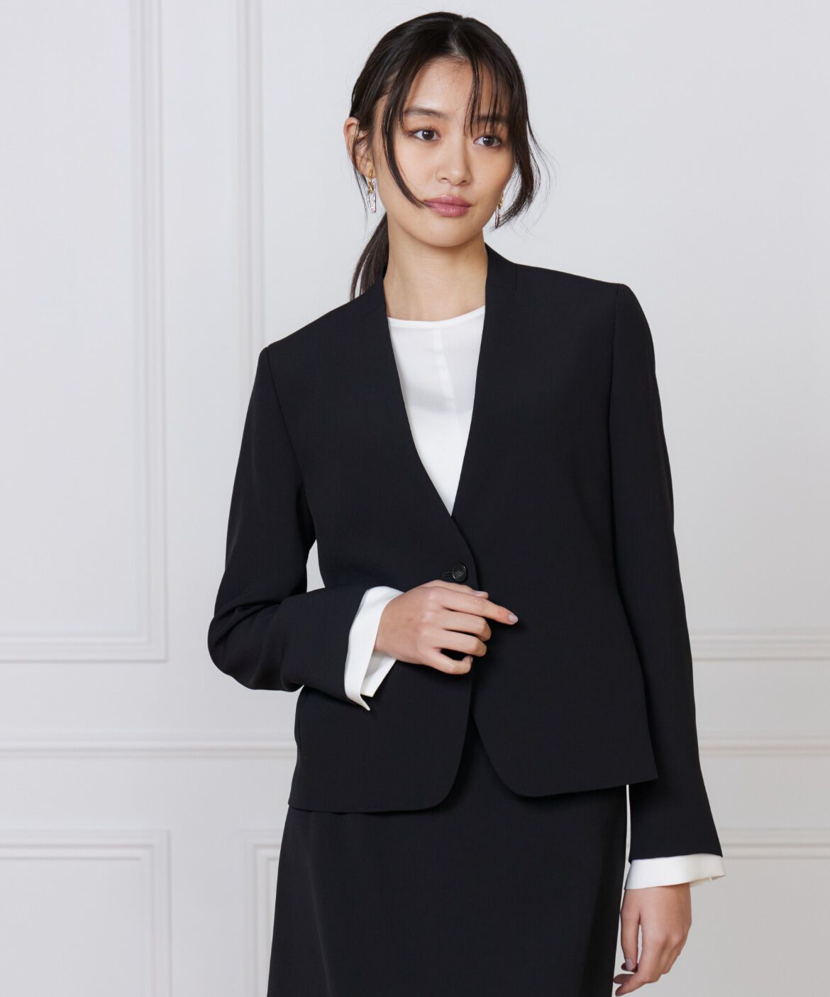 ファッションメンズなら|【スーペリアクローゼット/SUPERIOR CLOSET】 《大きいサイズ》カラーレスジャケット